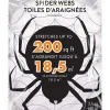 White Stretch Spider Web, 200 sq ft