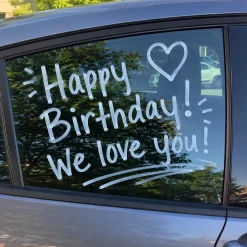 White Window Marker