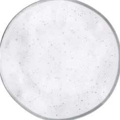 White With Speckles Melamine Dinner Plate, 10.5in, Assorted Colors
