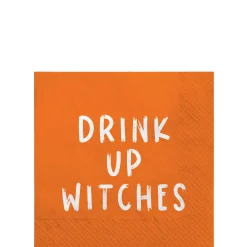 Witch Paper Beverage Napkins, 5in, 16ct