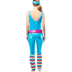 Women's Barbie Classic Exercise Barbie Costume - Deluxe