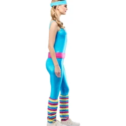 Women's Barbie Classic Exercise Barbie Costume - Deluxe