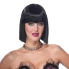 Women's Black Vibe Wig with Bangs