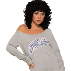 Women's Dark Brown Flashdance Wig