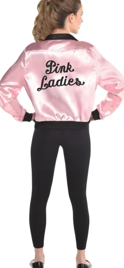 Womens Pink Ladies Jacket - Grease