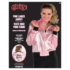 Womens Pink Ladies Jacket - Grease