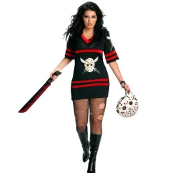Women's Plus Size Friday the 13th Jason Voorhees Dress Costume
