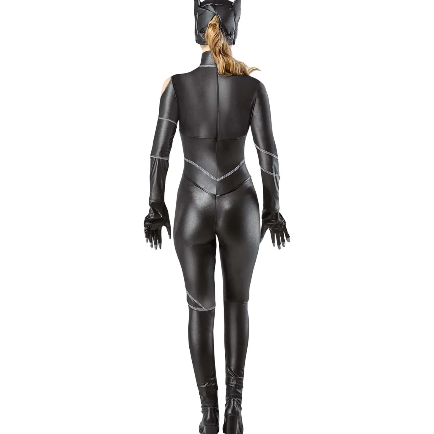 Women's 1990's Batman Catwoman Costume with Mask