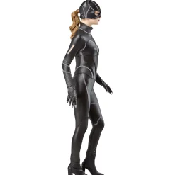 Women's 1990's Batman Catwoman Costume with Mask