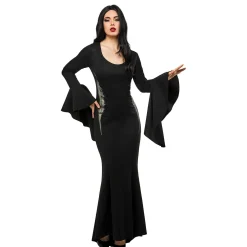 Women's Wednesday Morticia Addams Costume
