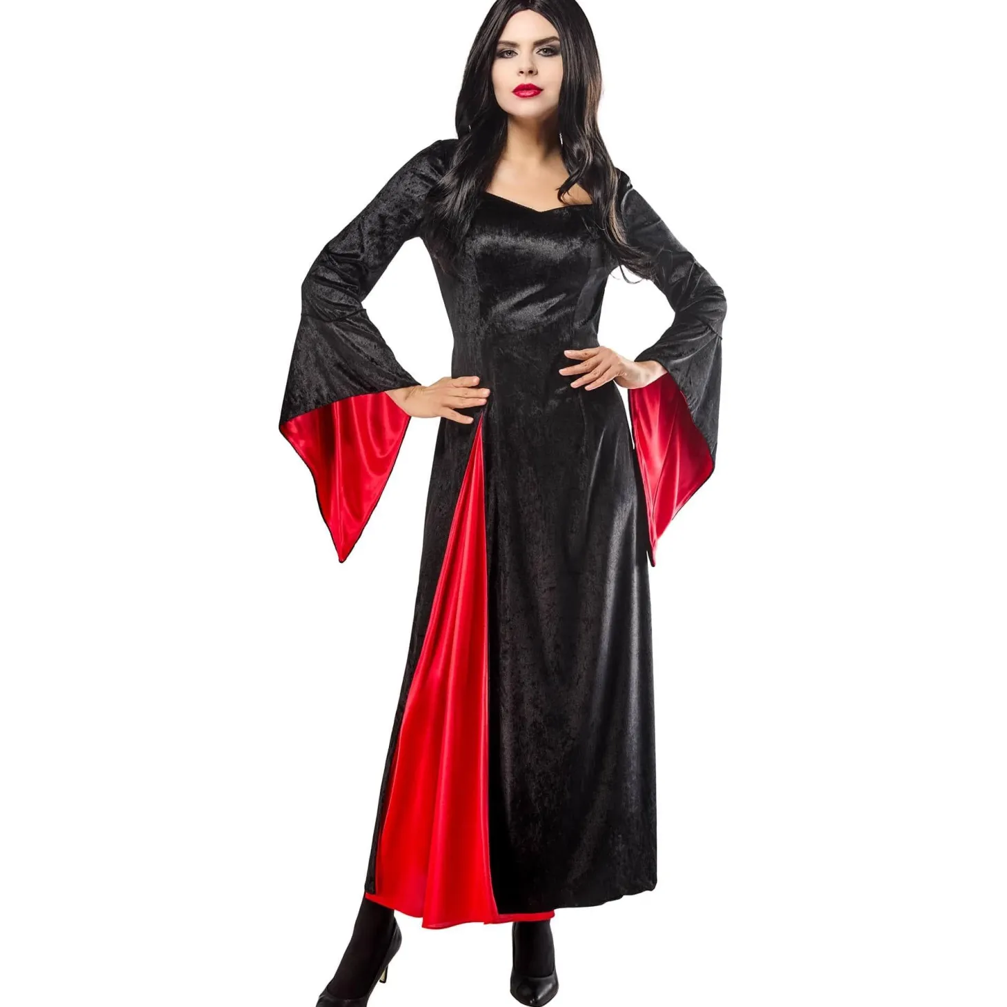 Women's Wednesday Nevermore Academy Morticia Addams Dress