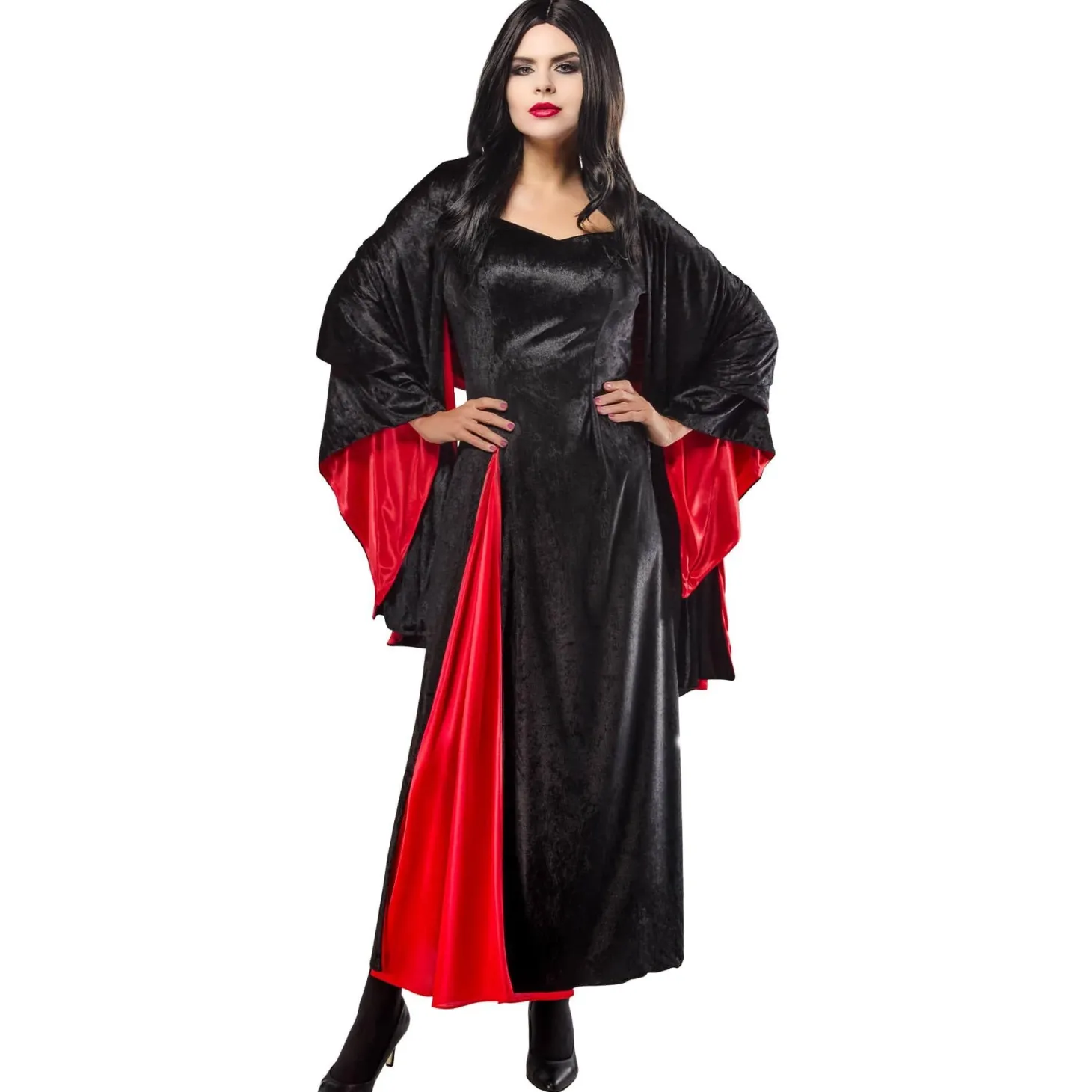 Women's Wednesday Nevermore Academy Morticia Addams Dress