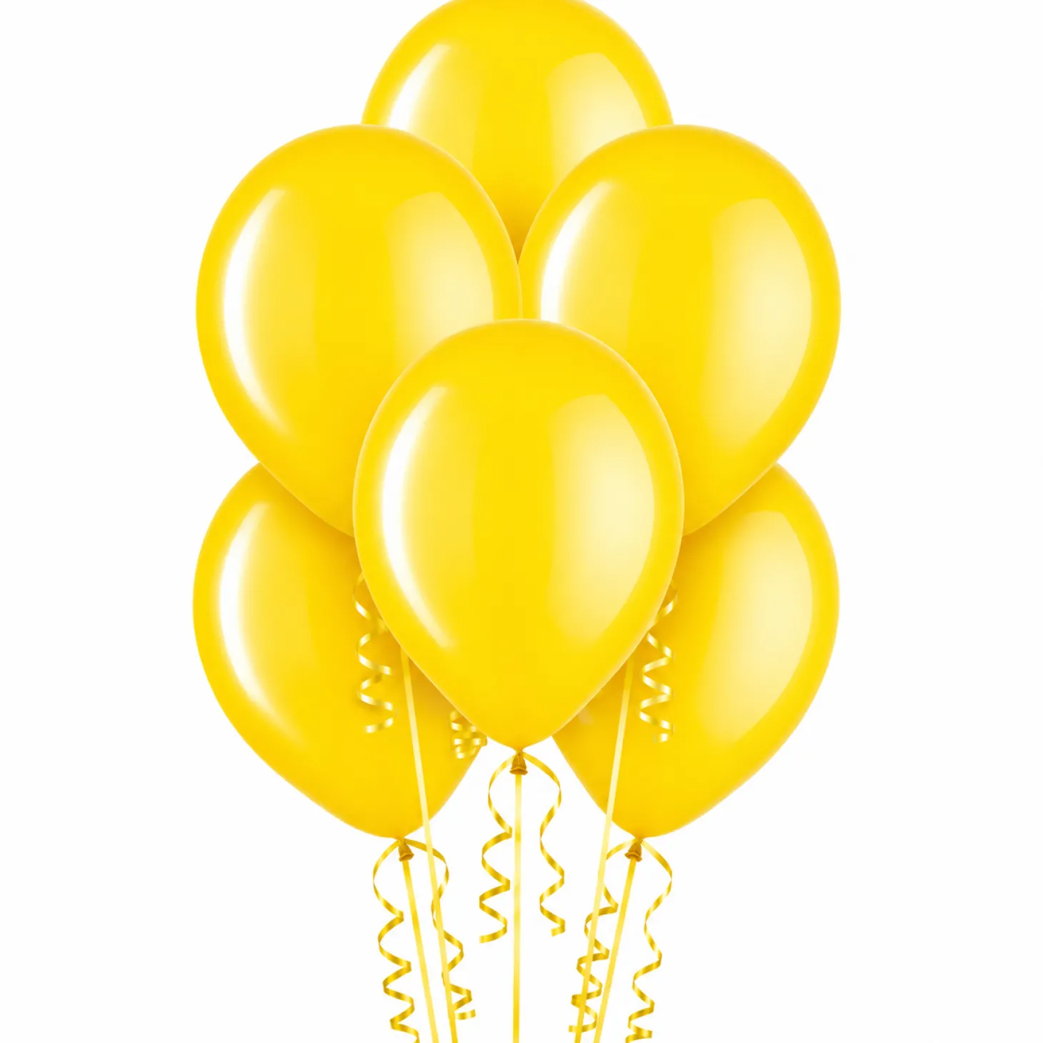 Yellow Latex Balloons, 11in, 15ct