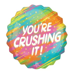 You’re Crushing It! Foil Balloon, 28in